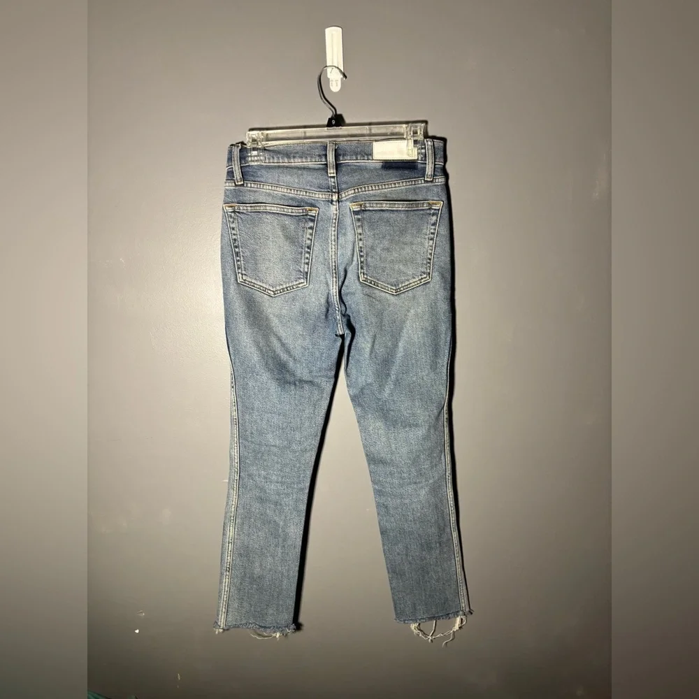 Re/done Originals Double Needle Long in Light 41 Women’s Size 27 - Picture 4 of 6